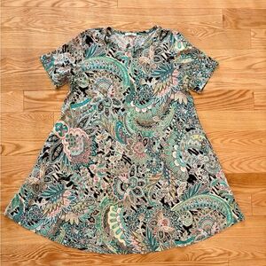 JODIFL Multicolor Floral Pattern Top